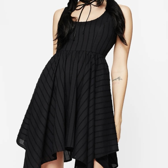 Disturbia Dresses & Skirts - Disturbia Women's Blythe Handkerchief Hem Mini Dress US size 16 NWT